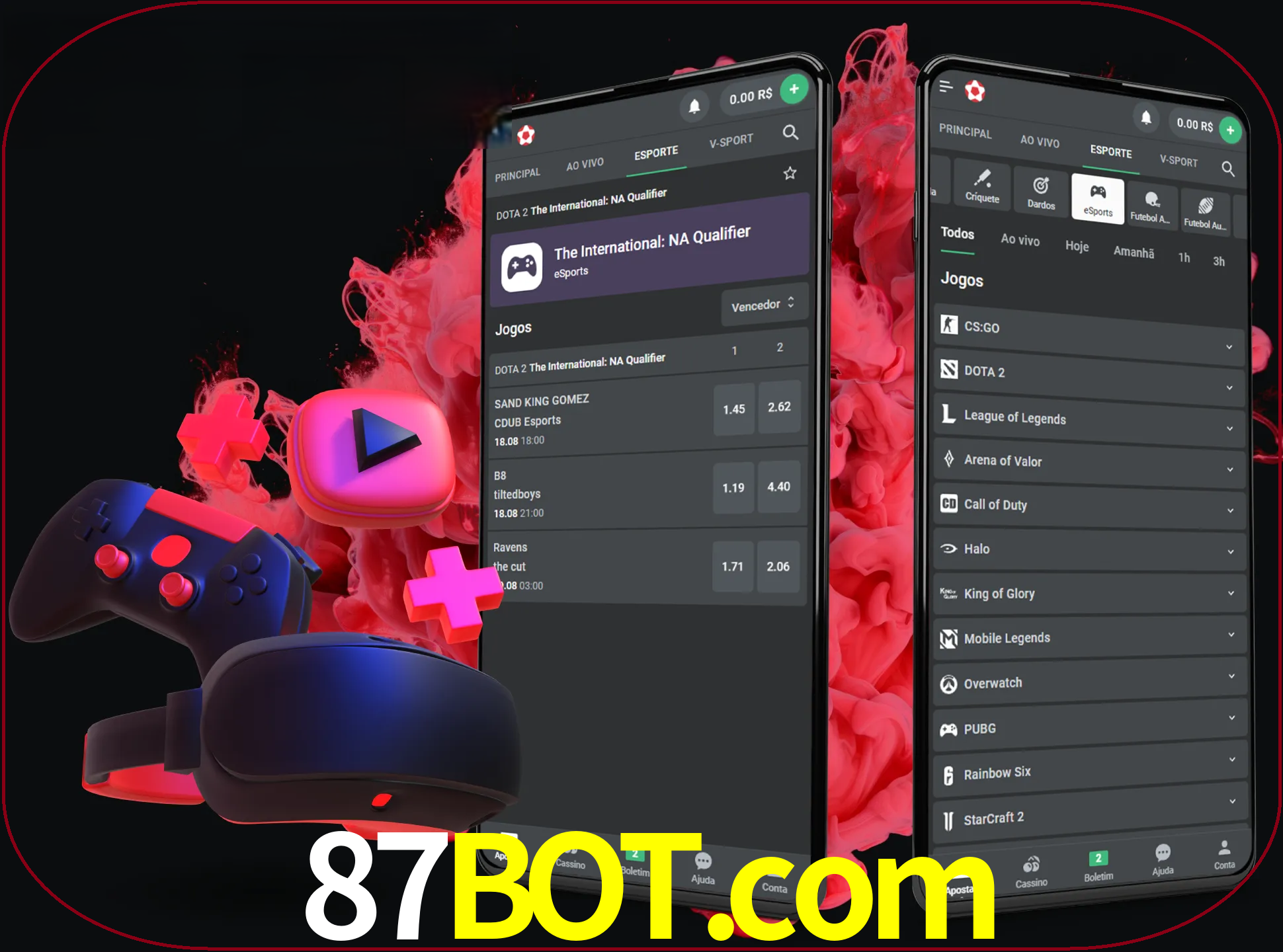 Para ter a aplicação móvel 87bot no seu smartphone, basta descarregar o ficheiro apk e seguir as instruções.