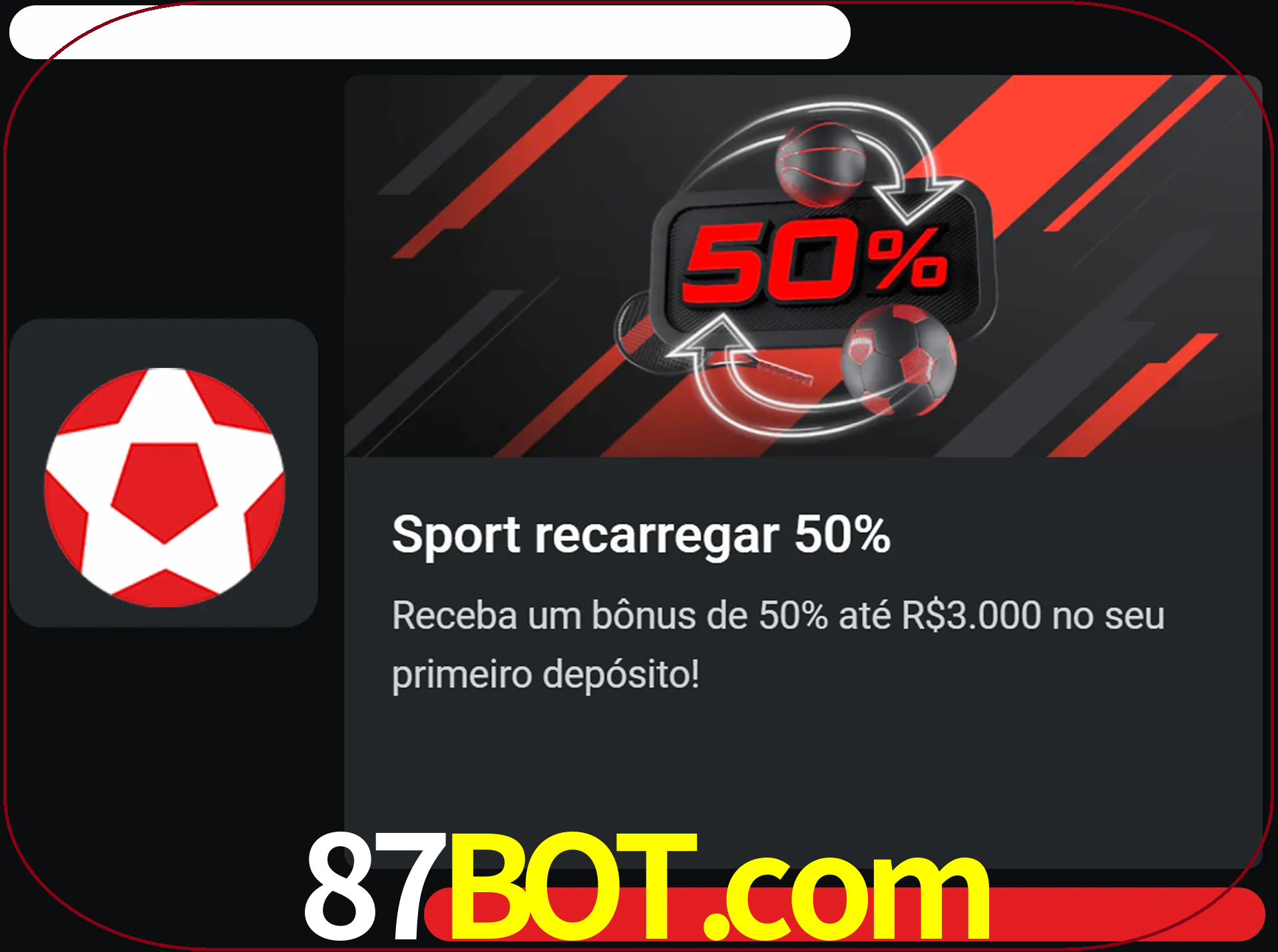 Obtenha mais ganhos em apostas com este bônus.