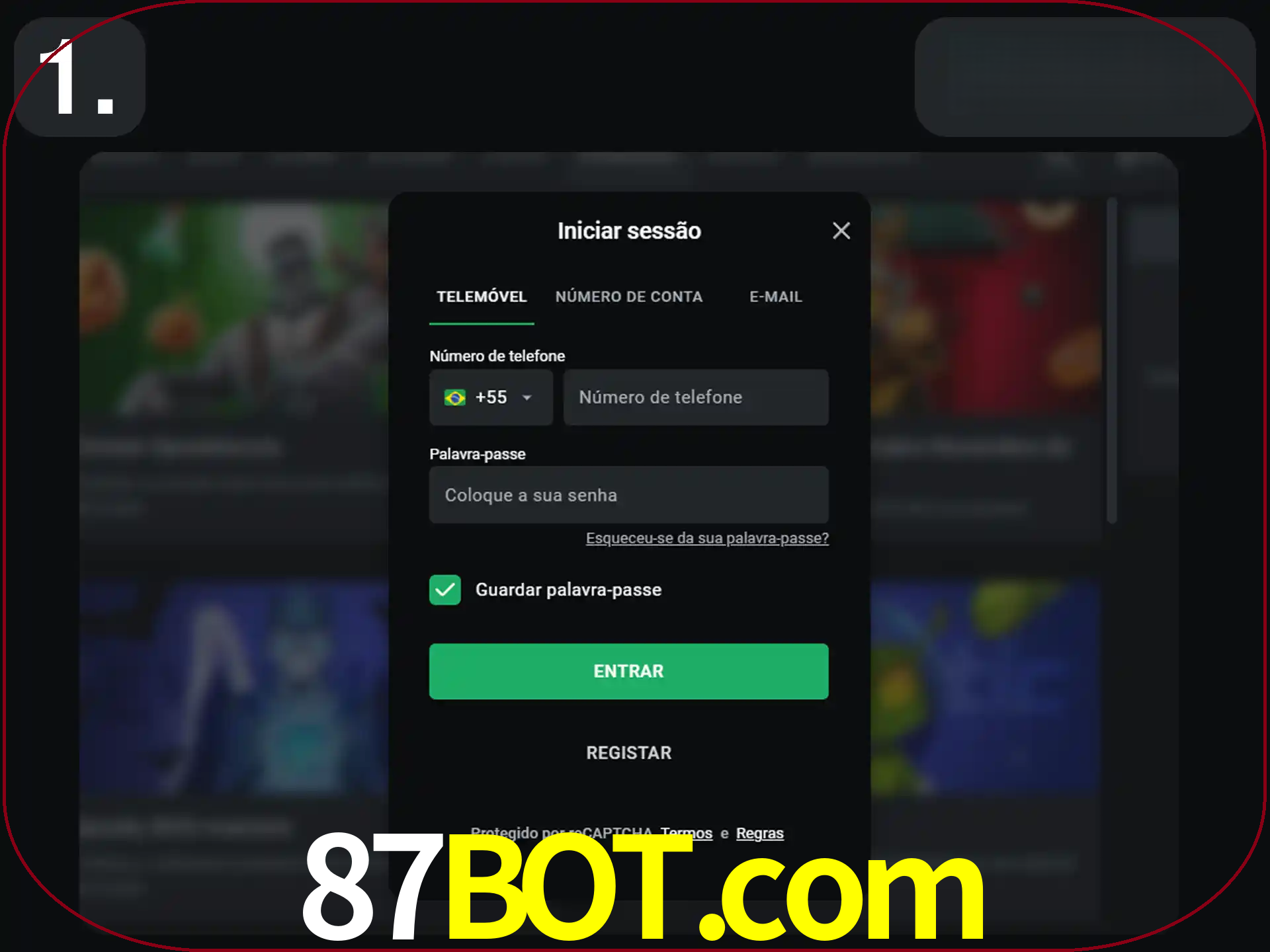 Acesse o site.